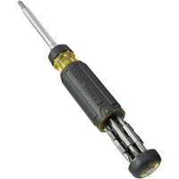 15-in-1 Multi-Bit Ratcheting Screwdriver, 8-3/4" L, Cushion Grip Handle Superchem Industries