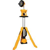 Lampe sans fil sur tr&eacute;pied 20V Max, DEL, 3000 lumens, Boîtier en Plastique Superchem Industries