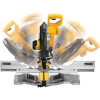 Scie &agrave; onglets combin&eacute;s coulissante &agrave; double biseau, 12", 15 A, 120 V Superchem Industries