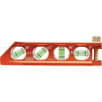 ACCU-BEND Level, 6.25" L, Aluminum, 1, Non-Magnetic Superchem Industries