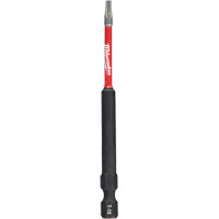 Embout de tournevis Shockwave Impact Duty, Torx, Embout T-10, Prise 1/4", Longueur 3-1/2" Superchem Industries