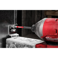 Embout de tournevis Shockwave Impact Duty, Torx, Embout T-15, Prise 1/4", Longueur 3-1/2" Superchem Industries
