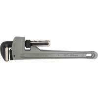 Pipe Wrench, 2-1/2" Jaw Capacity, 18" Long, Ergonomic Handle Superchem Industries