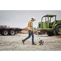 Digital Measuring Wheel, 12"/30 cm, 10000' Range Superchem Industries