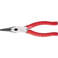 Comfort Grip Long Nose Pliers, 8" L Superchem Industries