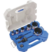 Jeu de scies-cloches bim&eacute;talliques pour plombier, 9 morceaux Superchem Industries