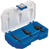 Step Drill Bit Set, 3 Pieces, High Speed Steel Superchem Industries