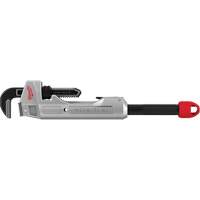 Cheater Adaptable Pipe Wrench, 2-1/2" Jaw Capacity, 18"/11"/24" Long Superchem Industries