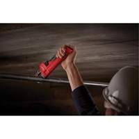 Cheater Adaptable Pipe Wrench, 2-1/2" Jaw Capacity, 18"/24"/10" Long, Powder Coated Finish, Ergonomic Handle Superchem Industries