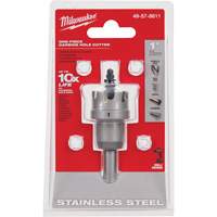 One-Piece Carbide Hole Cutters, 1", 3/16" Depth of Cut Superchem Industries