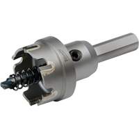 One-Piece Carbide Hole Cutters, 1-7/32", 3/16" Depth of Cut Superchem Industries