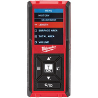 Laser Distance Meter, 0' - 330' (0 m - 100.6 m) Range, Digital (Electronic) Superchem Industries