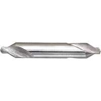 Fraise & foret centr&eacute; combin&eacute;s Drillco, #1, Petit diam&egrave;tre de 3/64", Grand diam&egrave;tre de 1/8", Acier rapide Superchem Industries