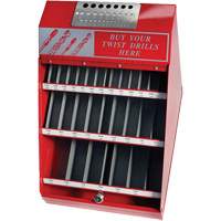 DRILLCO Fractional Drill Bit Display Set, 540 Pieces Superchem Industries