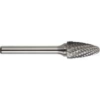 Fraise arboriforme &agrave; embout sph&eacute;rique et double coupe Drillco, SF-12 Superchem Industries