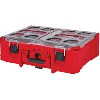 Packout Deep Organizer, 15-1/5" x 19-7/10" x 7", Red Superchem Industries