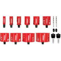 Ensemble de scie-cloche bim&eacute;tallique pour &eacute;lectricien, 16 morceaux Superchem Industries