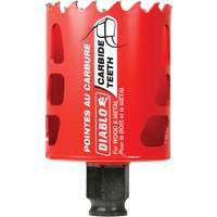 Wood & Metal Hole Saw, 2", 2-3/8" Depth of Cut, Carbide Superchem Industries