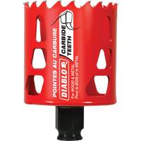 Wood & Metal Hole Saw, 2-3/8", 2-3/8" Depth of Cut, Carbide Superchem Industries
