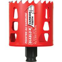 Wood & Metal Hole Saw, 2-11/16", 2-3/8" Depth of Cut, Carbide Superchem Industries