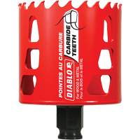 Wood & Metal Hole Saw, 2-3/4", 2-3/8" Depth of Cut, Carbide Superchem Industries