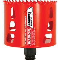 Wood & Metal Hole Saw, 3-1/4", 2-3/8" Depth of Cut, Carbide Superchem Industries