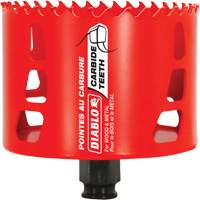 Wood & Metal Hole Saw, 3-5/8", 2-3/8" Depth of Cut, Carbide Superchem Industries