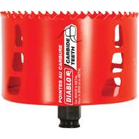 Wood & Metal Hole Saw, 4-1/4", 2-3/8" Depth of Cut, Carbide Superchem Industries