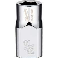 SAE Socket with Four Flat Sides, 11/32", 3/8" Drive, 6 Points Superchem Industries