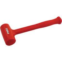 One-Piece Dead Blow Hammer, 1.6 lbs., Smooth Grip, 12-3/4" L Superchem Industries