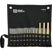 Brass Pin Punch Set, 12 Pieces Superchem Industries