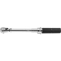 Micrometer Torque Wrench, Click, 1/4" Square Drive, 3.95 - 23.16 N.m/30 - 200 in-lbs. Superchem Industries