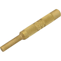 Brass Pin Punch, 5/16" Dia. x 4" L Superchem Industries