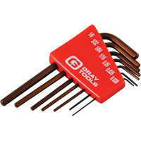 Hex Key Set, 7 Pcs., Imperial Superchem Industries