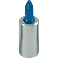 Douille tournevis &agrave; embout bleu, Phillips, #1, Prise 1/4" Superchem Industries