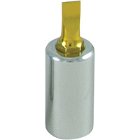 Douille tournevis &agrave; embout dor&eacute;, Fente, 15/64", Prise 1/4" Superchem Industries