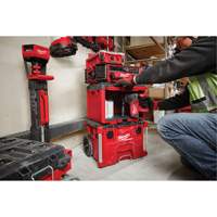 Packout Tool Cabinet, 15" x 15" x 20", Black/Red Superchem Industries