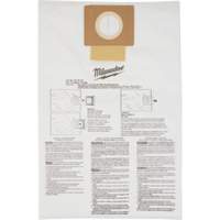 Sacs &agrave; poussi&egrave;re molletonn&eacute;s, 6 gal. US Superchem Industries