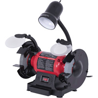 IBG-6 Bench Grinder, 6" Wheel Diameter, 1/2 HP, 3600 RPM Superchem Industries