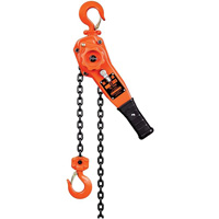KLP Series Lever Chain Hoist, 5' Lift, 3000 lbs. (1.5 tons) Capacity Superchem Industries