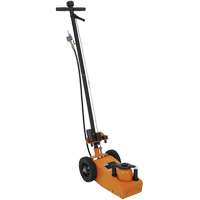 727A Truck Jack, 22 Ton(s) Capacity, 9" Lowered, 13-1/2" Raised, Air Hydraulic Superchem Industries