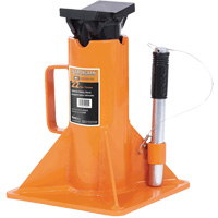 878B Heavy-Duty Jack Stand, Locking Pin, 22 Ton(s) Capacity, 13-3/4" - 19-3/4" H Superchem Industries