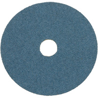 Resin Fibre Sanding Disc, 7" Dia., Z24 Grit, Zirconia Alumina Superchem Industries
