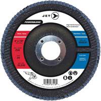 Flap Discs - Steel/Stainless Steel Application, 6" x 7/8", Type 29, Z40 Grit, Zirconium Superchem Industries