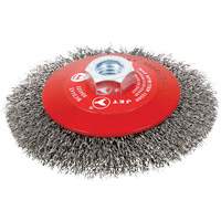 BC514T Crimped Conical Brushes for Angle Grinders Superchem Industries
