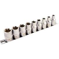 SS1209TS External Torx&reg; Socket Set, 9 Pcs, 1/2" Drive Size Superchem Industries