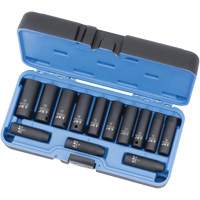 PS1338DM Sockets - Sets, 13 Pcs, Impact, 3/8" Drive Size, Deep Superchem Industries