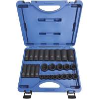 PS2612SD Socket Sets - Regular, 26 Pcs, Impact, 1/2" Drive Size Superchem Industries