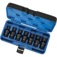 PSU712 Universal Socket Sets, 7 Pcs, Impact, 1/2" Drive Size Superchem Industries