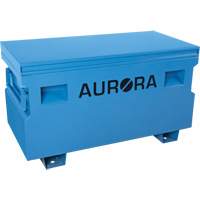 Jobsite Tool Box, 48" x 24" x 27-3/5", Steel, Blue Superchem Industries
